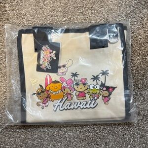 Exclusive Hawaii ABC stores x Hello Kitty&Friends Canvas Tote Bag